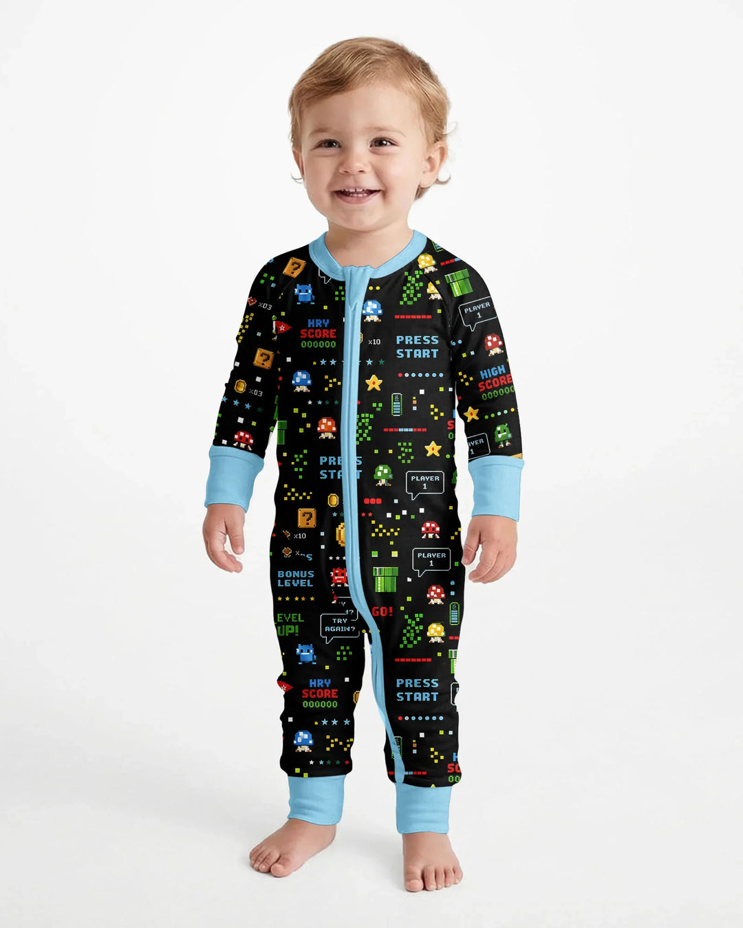Gerippte Babykleidung mit individuellem Foto - Weich &amp; Skizzenhaft
