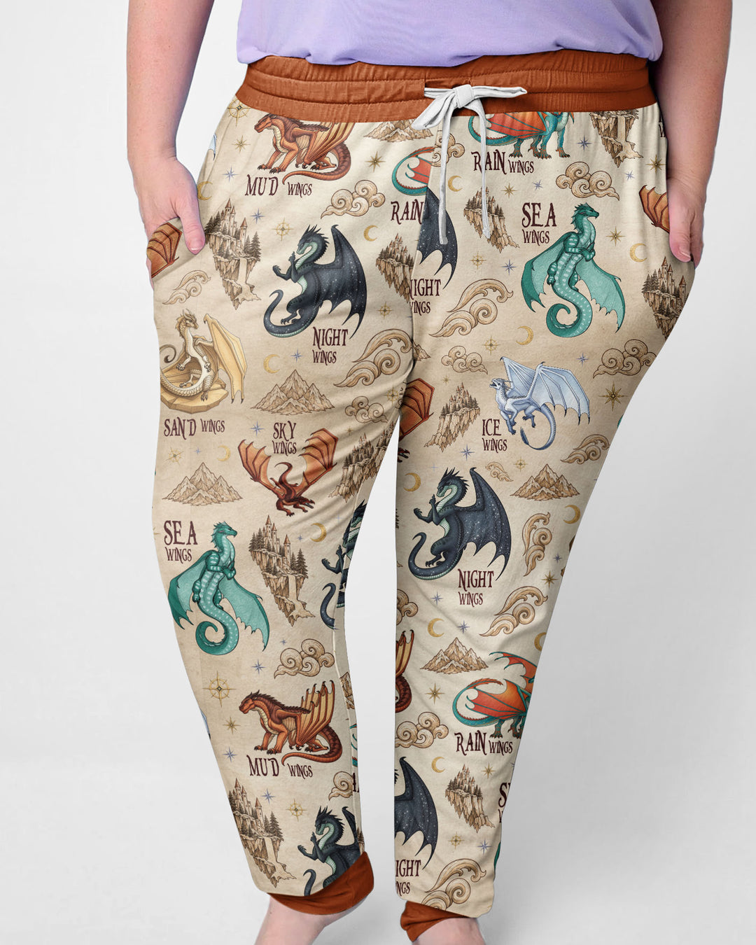 Elemental Dragons Bamboo Women Pajama Set
