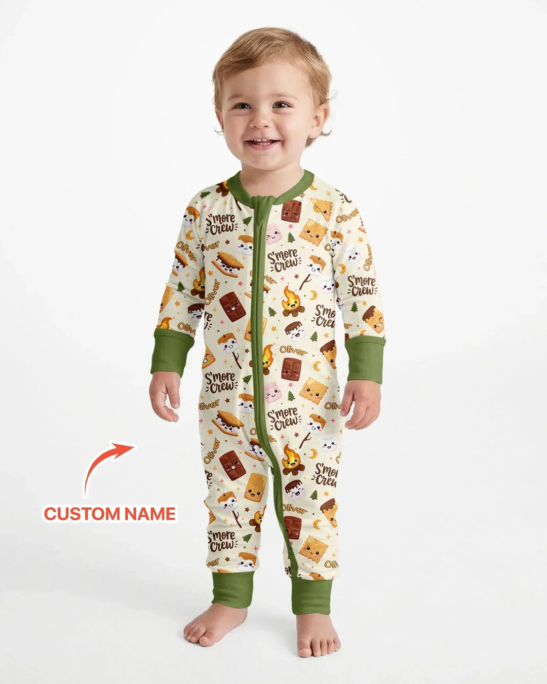 Gerippte Babykleidung mit individuellem Foto - Weich &amp; Skizzenhaft