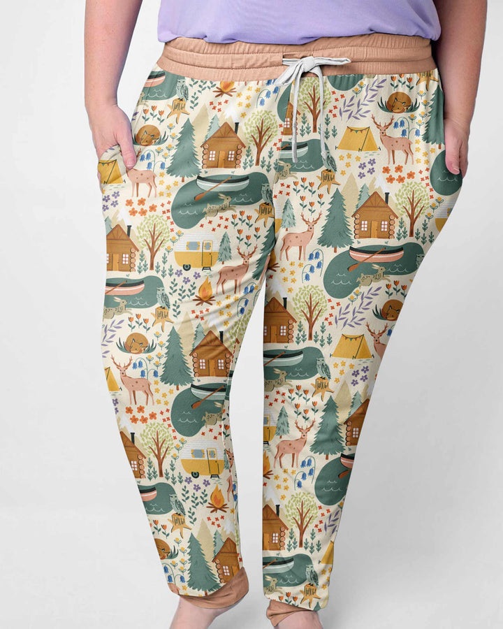 Vorlage Bambus Damen Pyjama Set