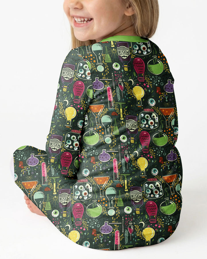 Mad Science Bamboo Two Piece Long Sleeve Pajama Set