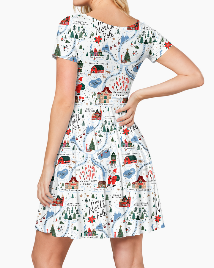 Vorlage Bambus Twirl Kleid