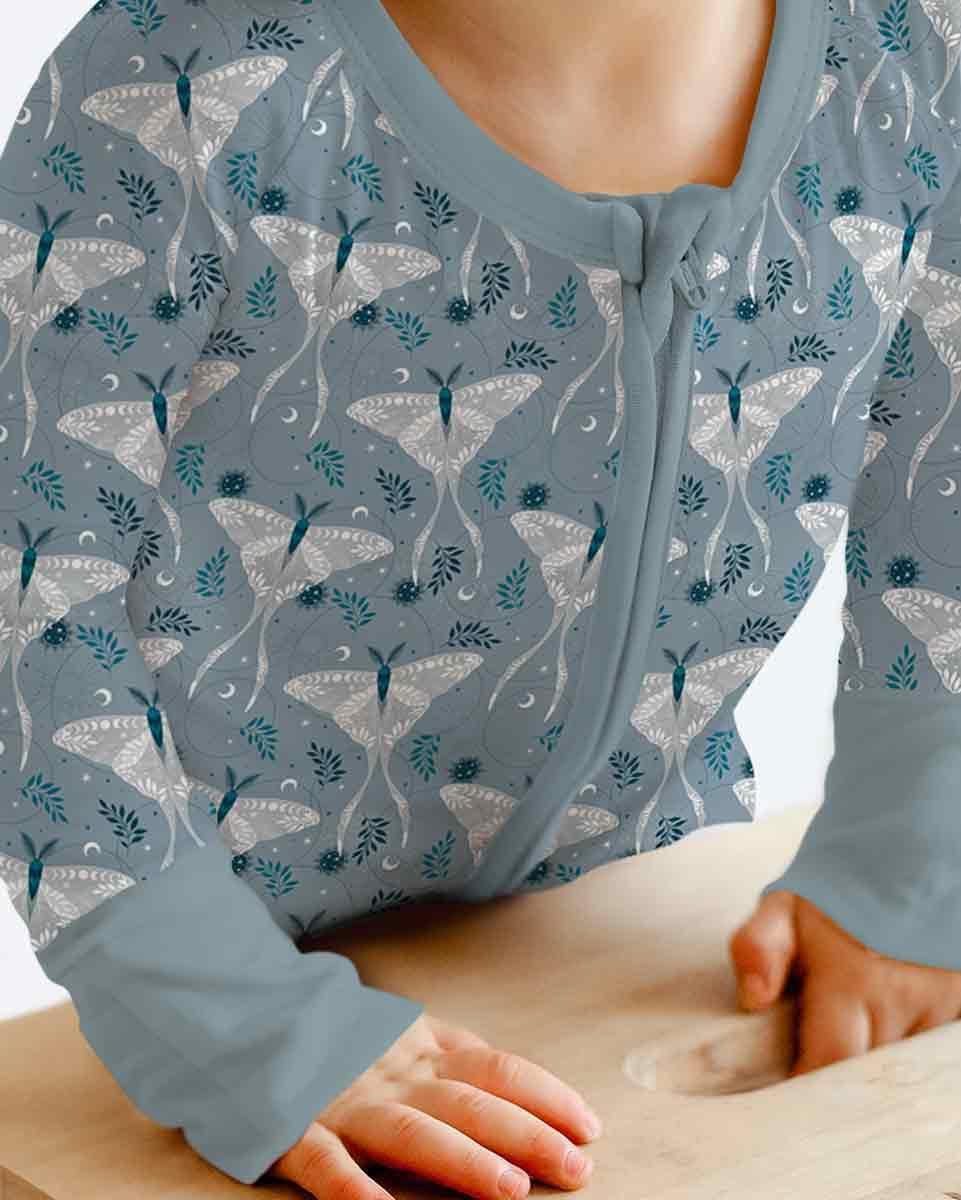 Gerippte Babykleidung mit individuellem Foto - Weich &amp; Skizzenhaft