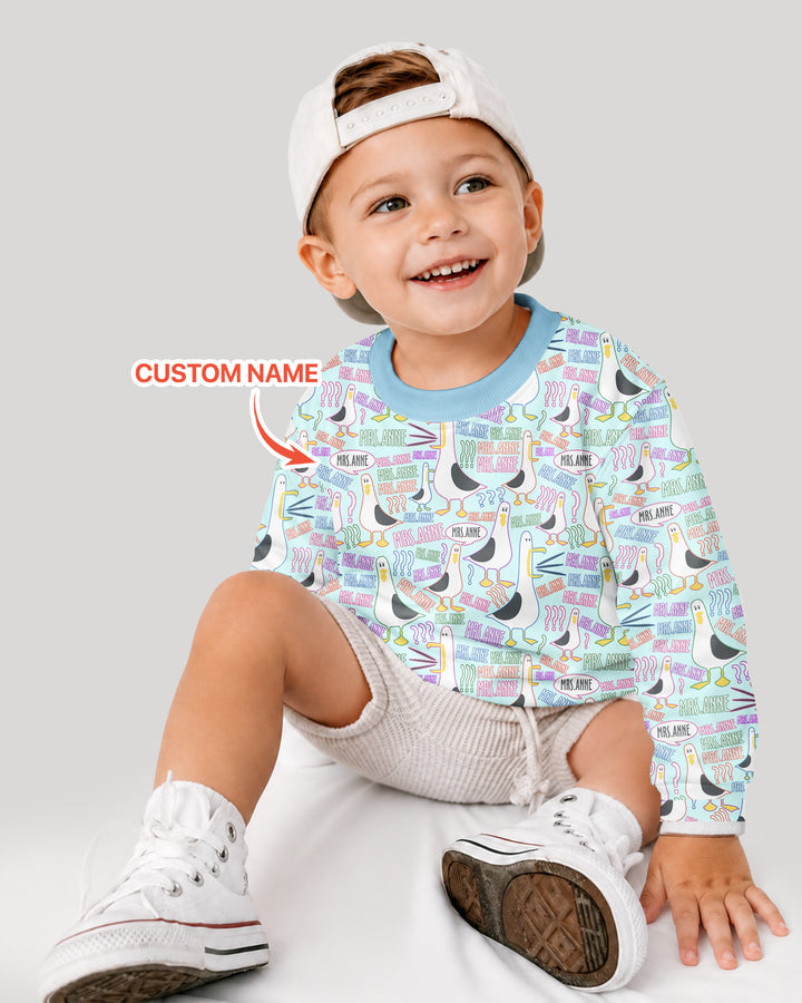 Custom Template Bambus-Rundhals-Sweatshirt