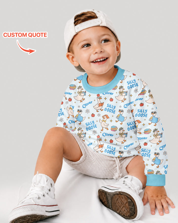 Custom Template Bambus-Rundhals-Sweatshirt