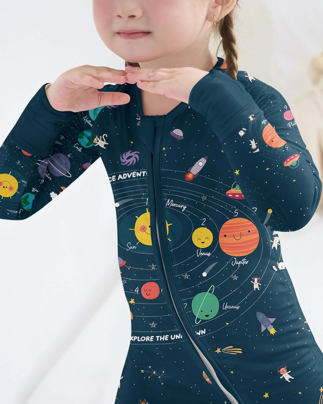 Gerippte Babykleidung mit individuellem Foto - Weich &amp; Skizzenhaft