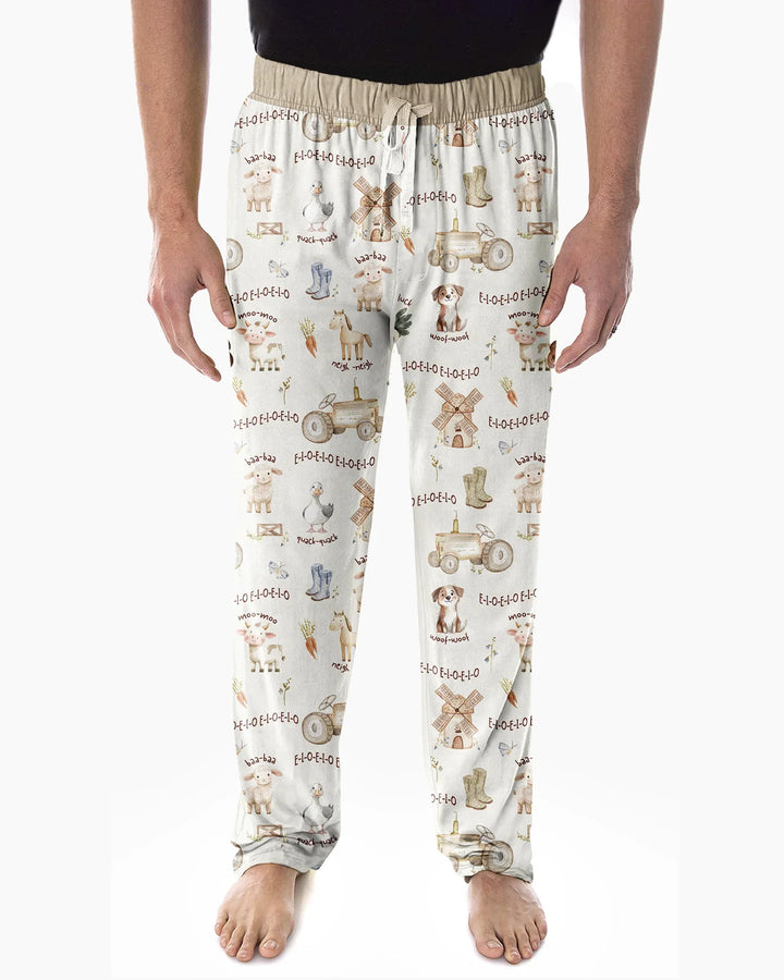Vorlage Herren-Pyjama-Set
