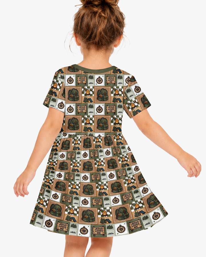 Vorlage Bambus Twirl Kleid