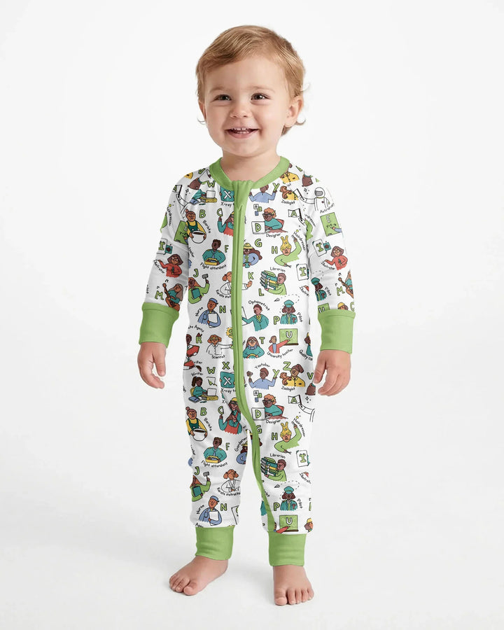 Gerippte Babykleidung mit individuellem Foto - Weich &amp; Skizzenhaft