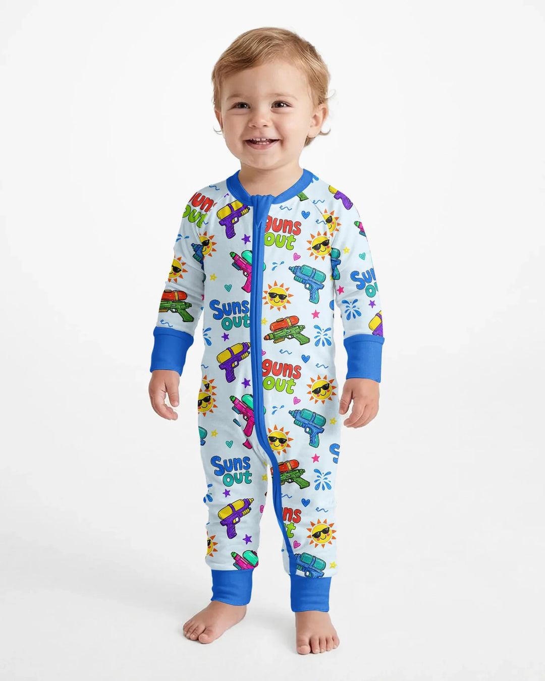Gerippte Babykleidung mit individuellem Foto - Weich &amp; Skizzenhaft