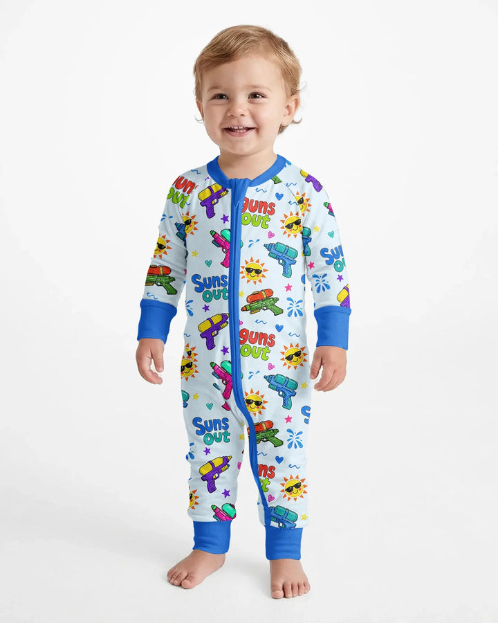 Gerippte Babykleidung mit individuellem Foto - Weich &amp; Skizzenhaft