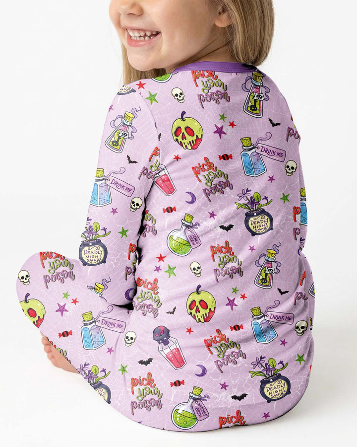Pick Your Poison Bamboo Two Piece Long Sleeve Pajama Set