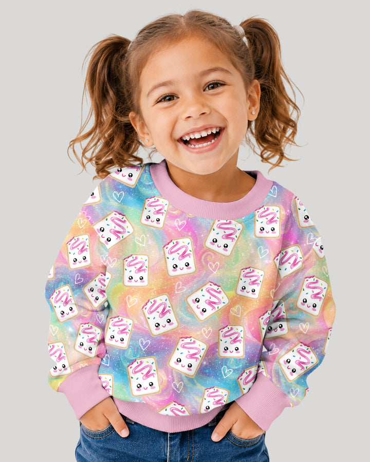 Sweatshirt mit Rundhalsausschnitt aus Bambusfaser