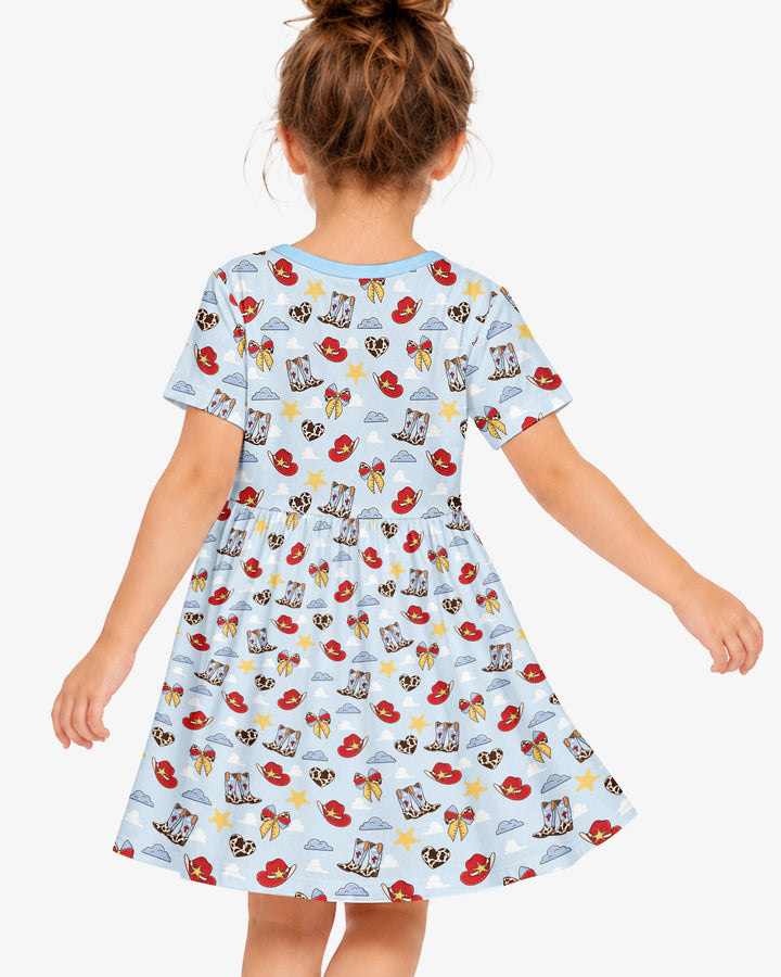 Vorlage Bambus Twirl Kleid