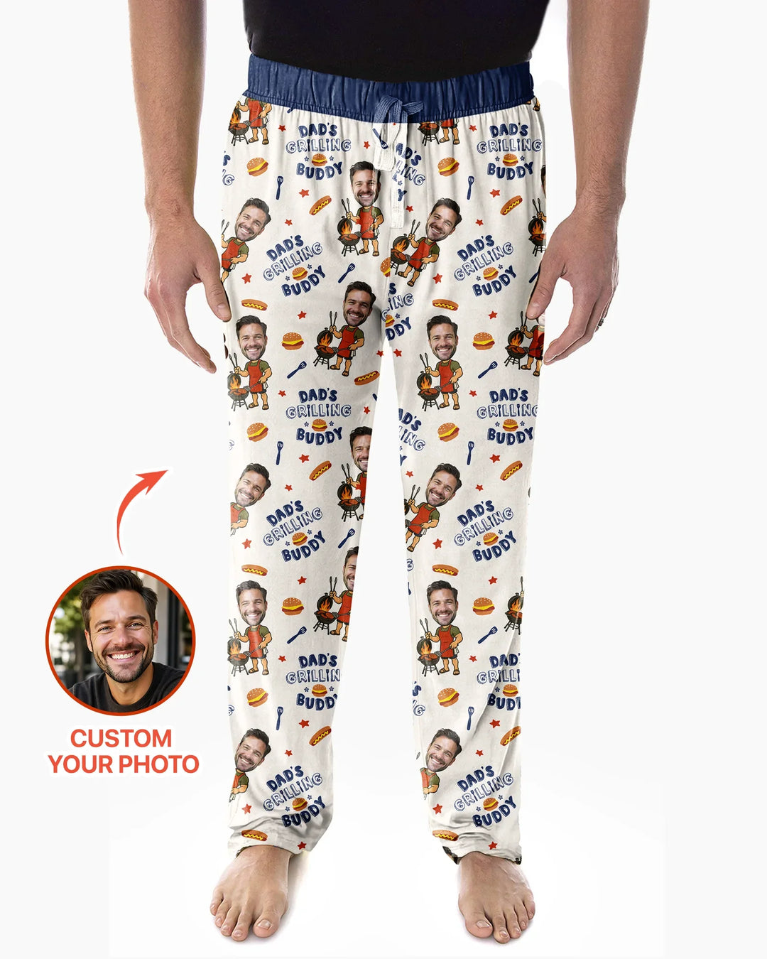 Vorlage Benutzerdefiniertes Herren-Pyjama-Set