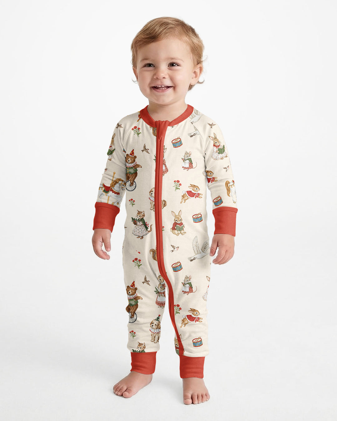 Winter & Vintage Bamboo Convertible Zippy