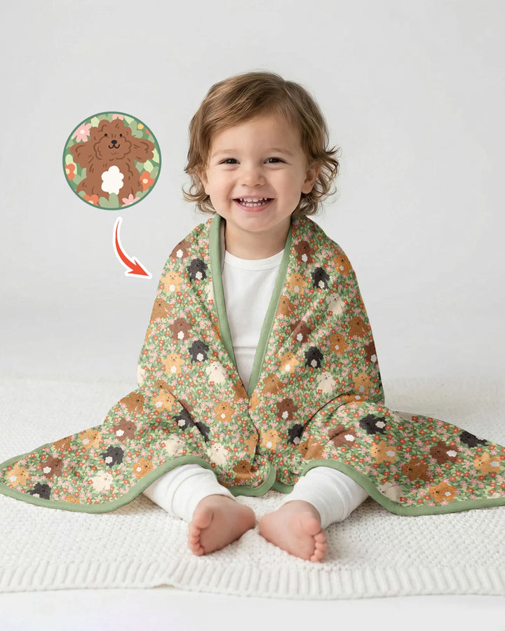 Vorlage Quilt Decke