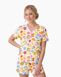In My Squishies Era Bamboo Women Short Sleeve Short Pajama Set