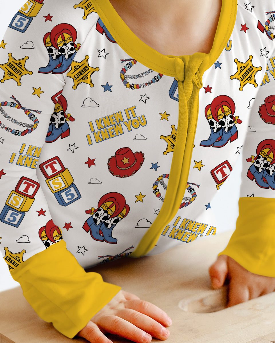 Little Cowgirl Bamboo Convertible Zippy