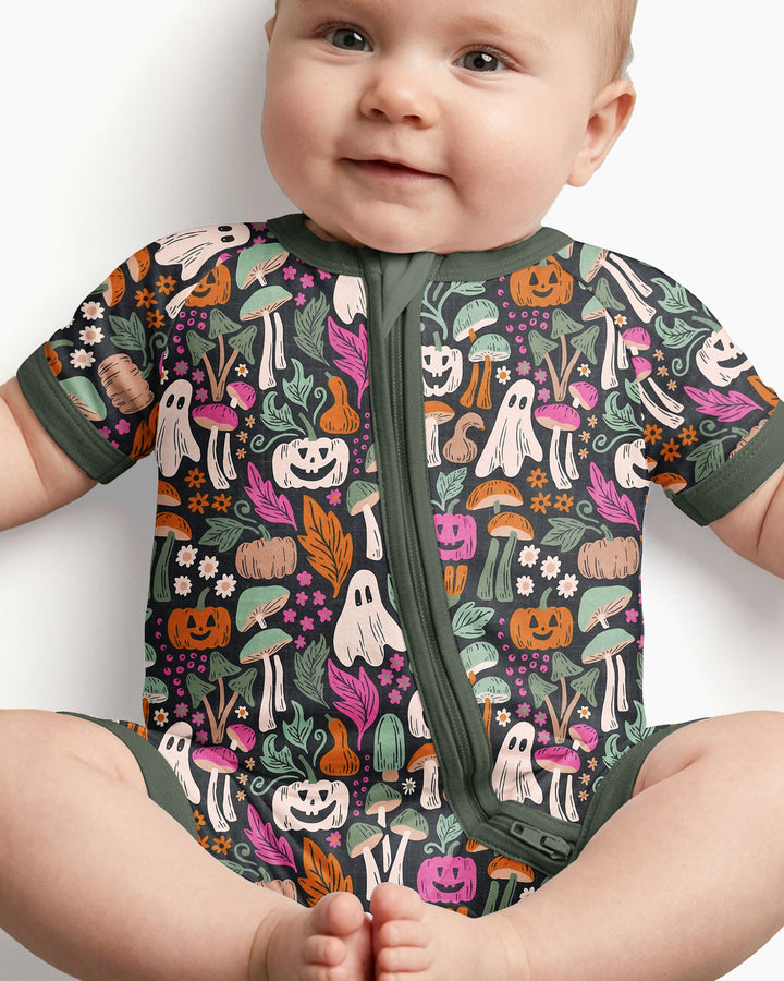 Dark Pumpkin Zona Bamboo Shorty Zippy