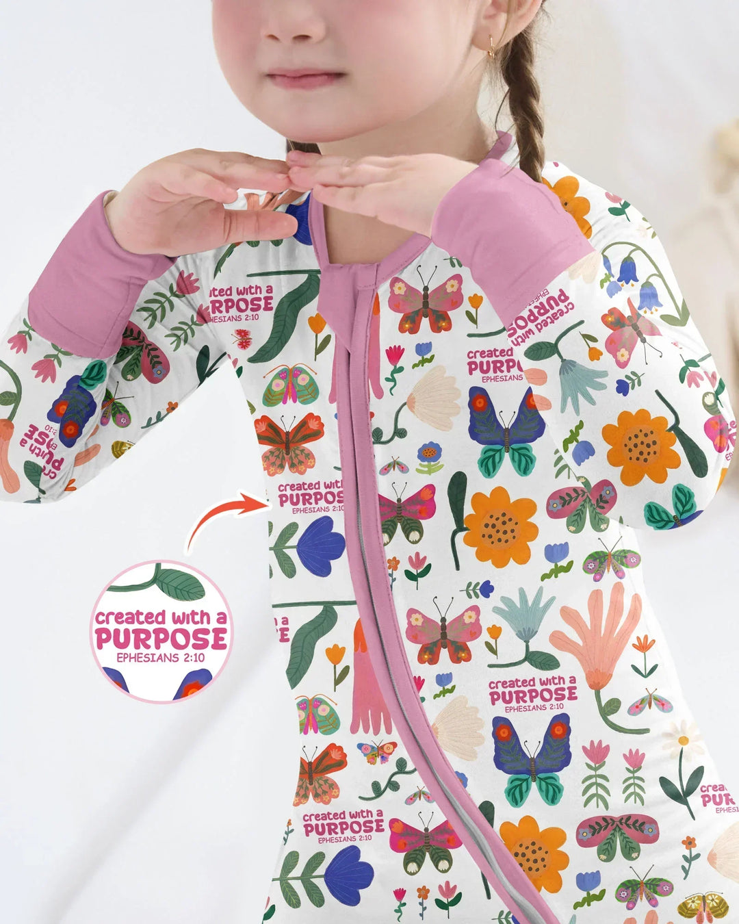Gerippte Babykleidung mit individuellem Foto - Weich &amp; Skizzenhaft