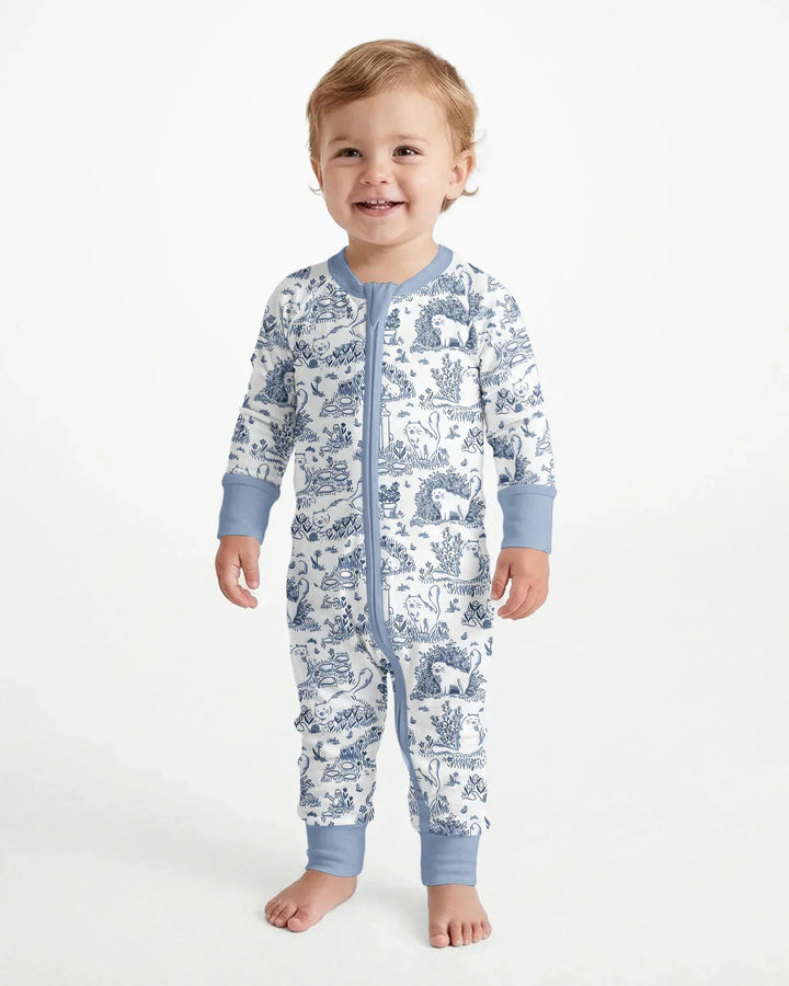 Gerippte Babykleidung mit individuellem Foto - Weich &amp; Skizzenhaft