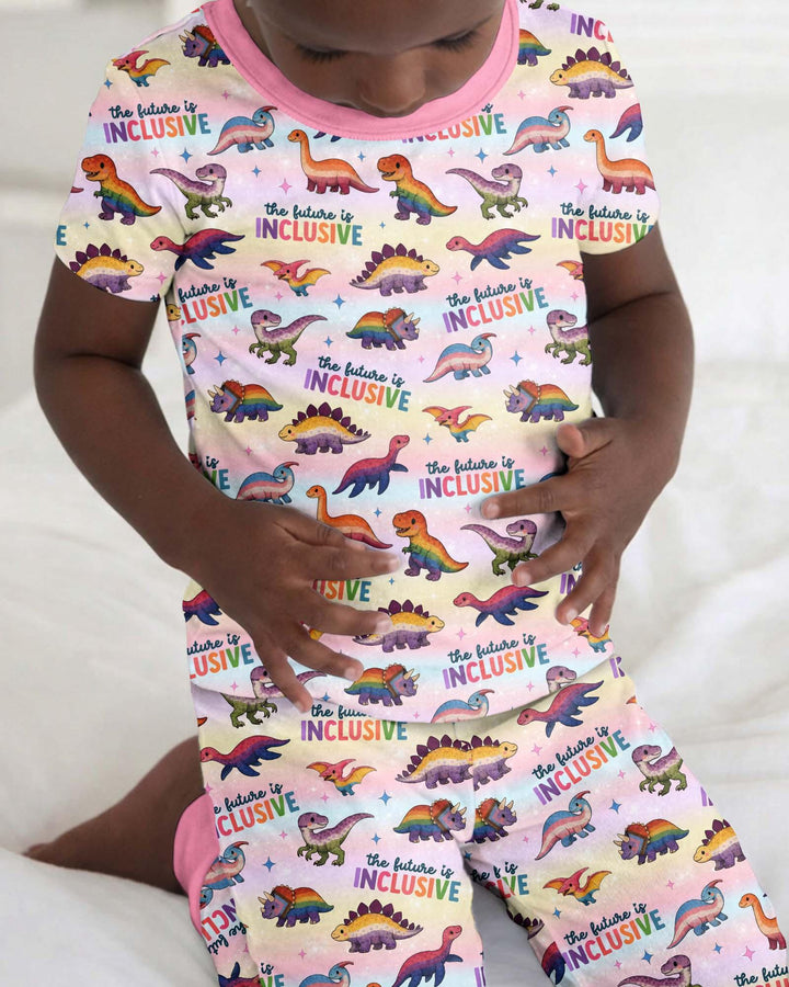 Zweiteiliges, kurzärmliges Pyjama-Set mit Marienkäfern