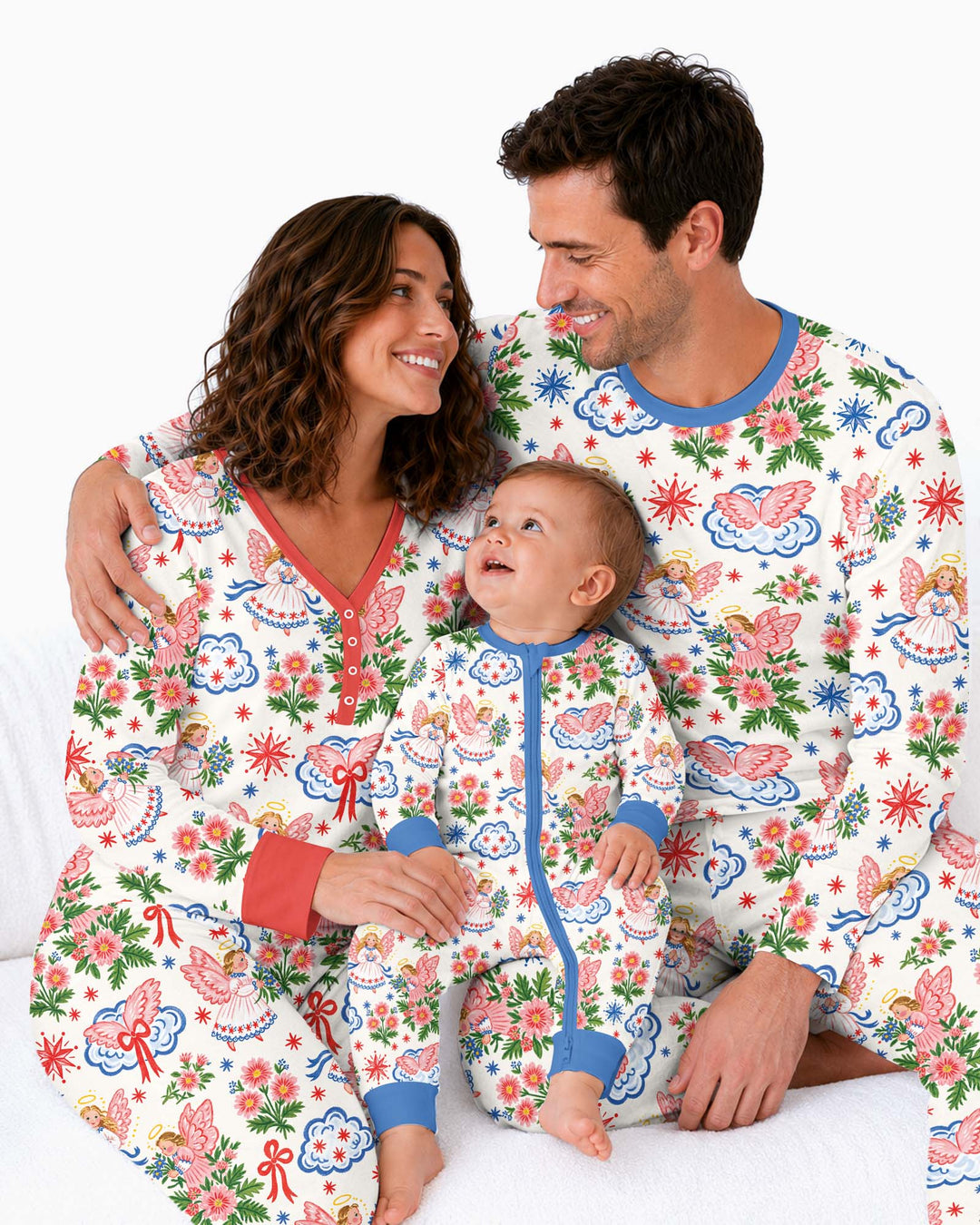 Angel Christmas Bamboo Women Pajama Set