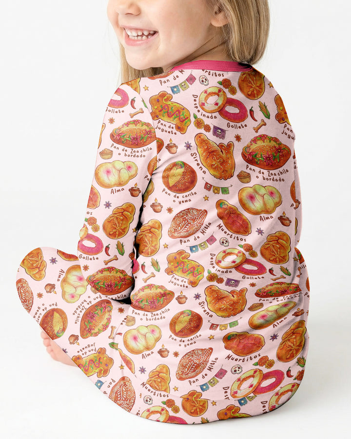 Pan Dulce Dreams Bamboo Two Piece Long Sleeve Pajama Set