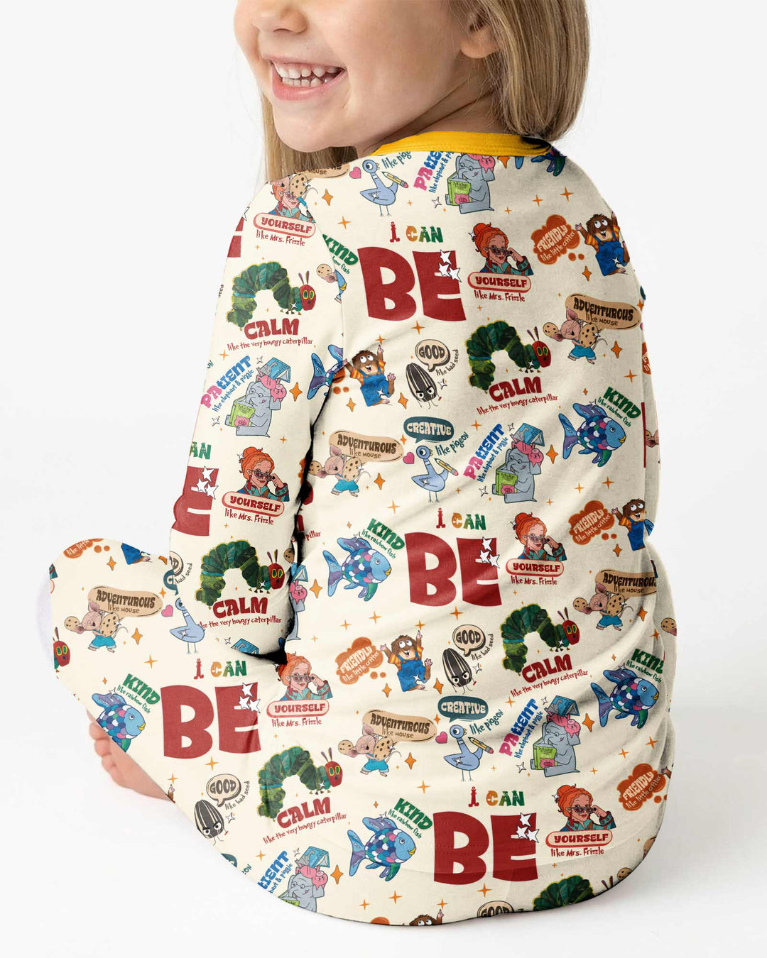 I Can Be Bamboo Two Piece Long Sleeve Pajama Set