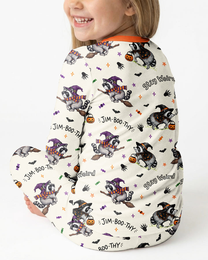 Amazing Jimboothy Bamboo Two Piece Long Sleeve Pajama Set