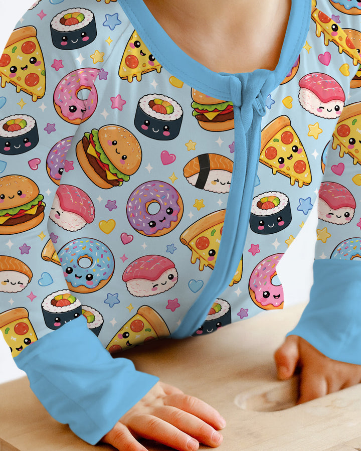 Kawaii Snack Party Bamboo Convertible Zippy