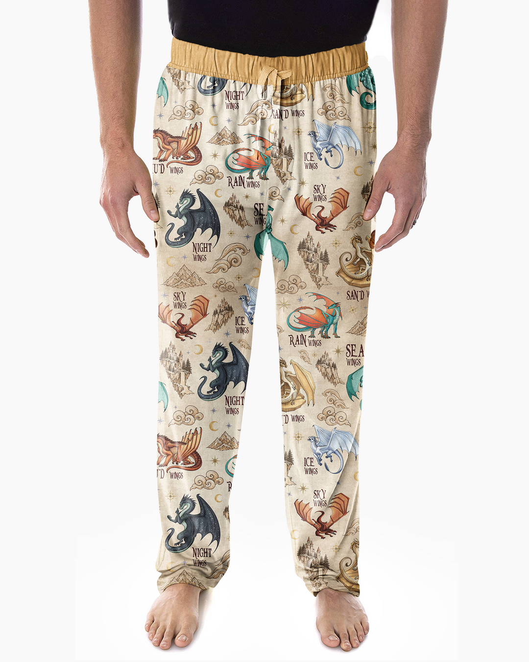 Elemental Dragons Bamboo Men's Pajama Set