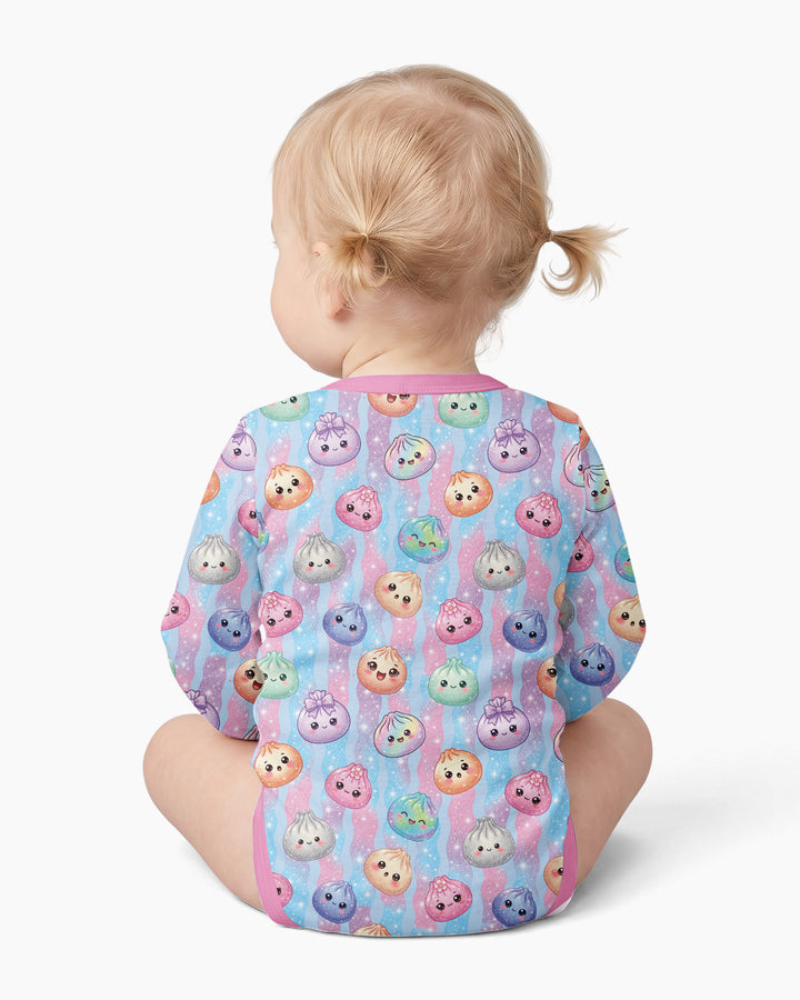 Squishy Birthday Custom Name & Age Bamboo Bodysuit