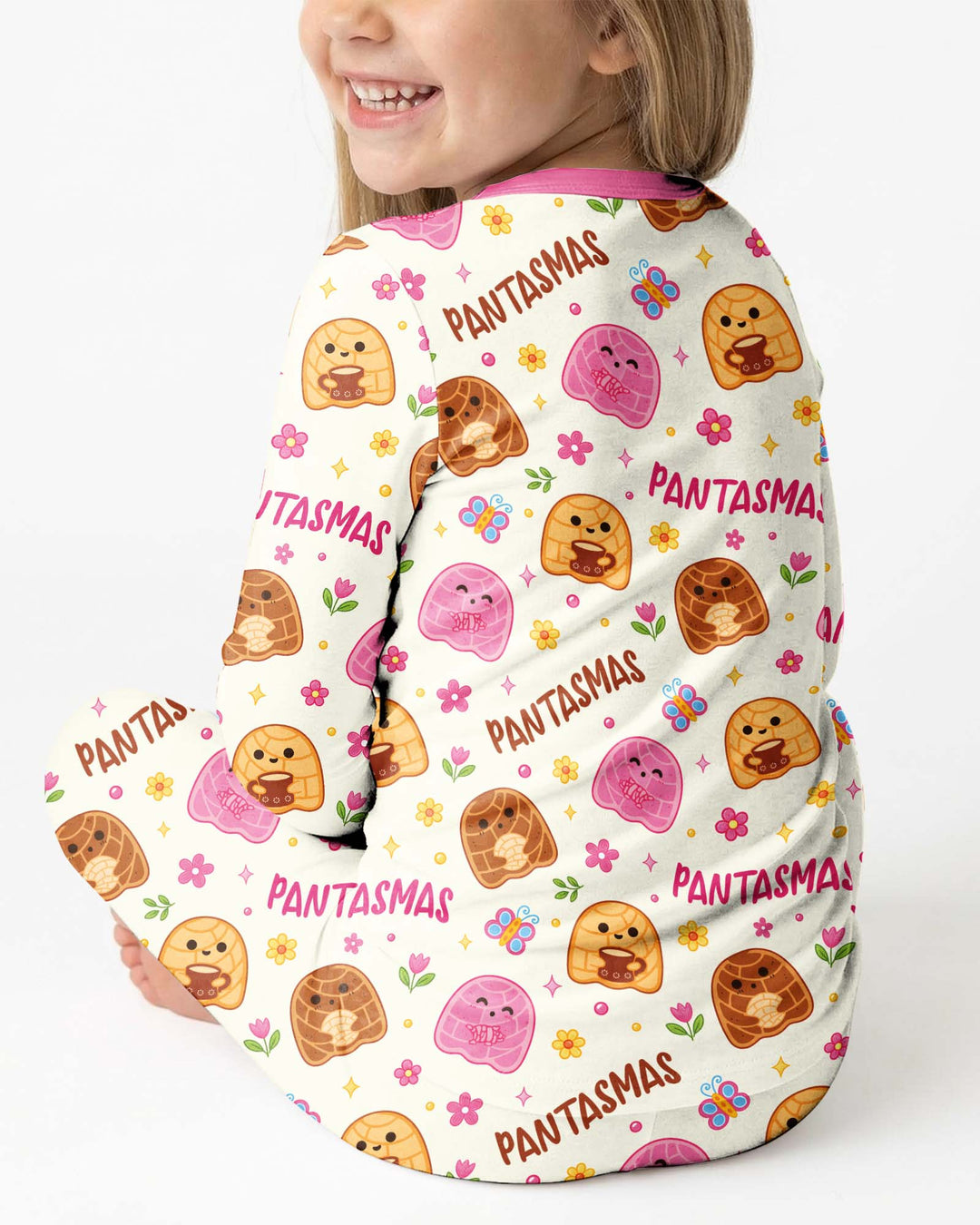 Pantasmas Ghost Bamboo Two Piece Long Sleeve Pajama Set
