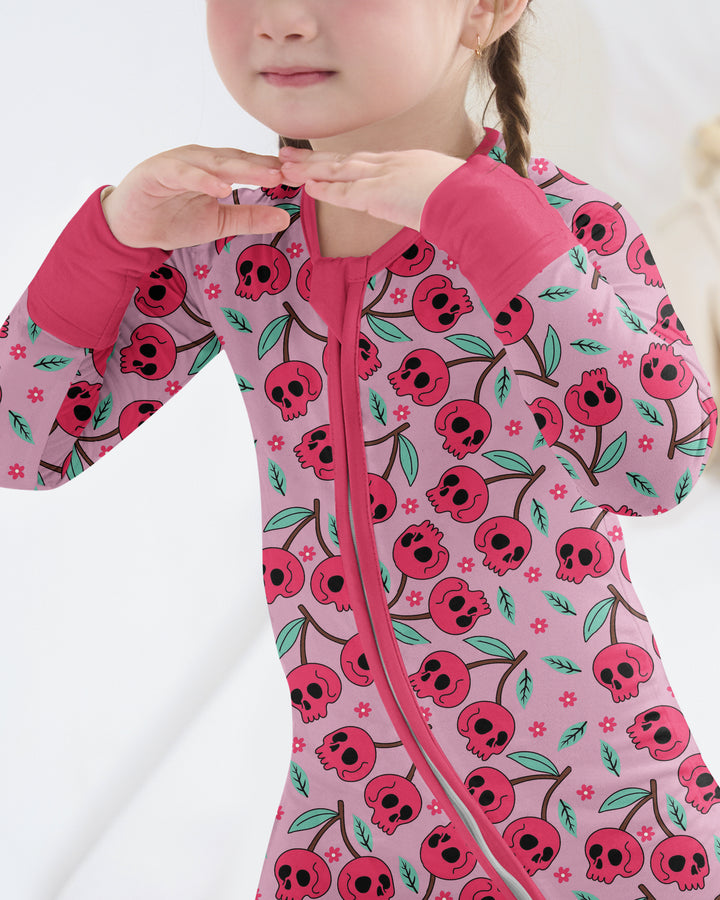 Halloween Cherry Skull Bamboo Convertible Zippy