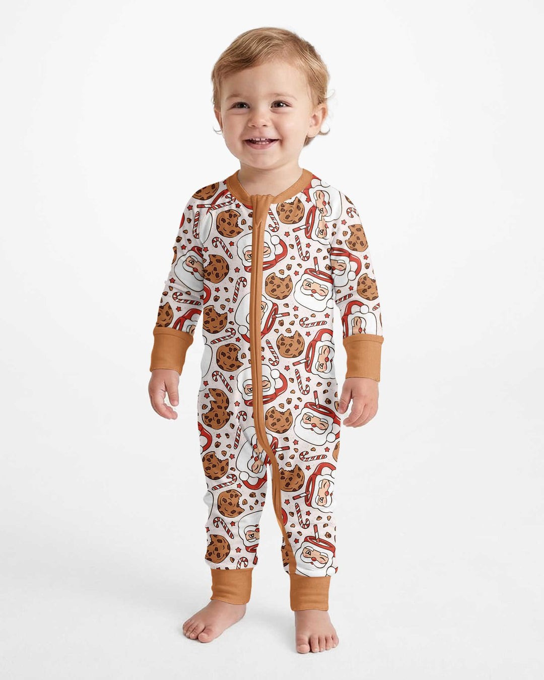 Santa's Cookie Break Bamboo Convertible Zippy
