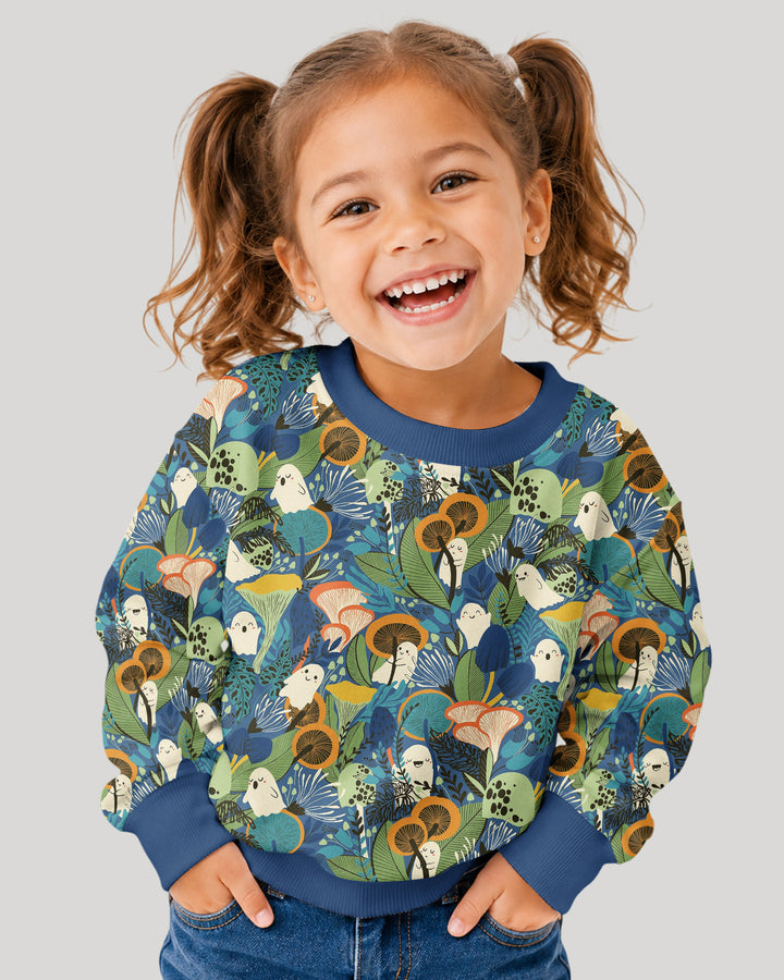 Ghost Forest Bamboo Crewneck Sweatshirt