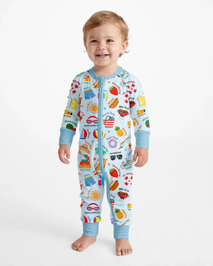 Gerippte Babykleidung mit individuellem Foto - Weich &amp; Skizzenhaft