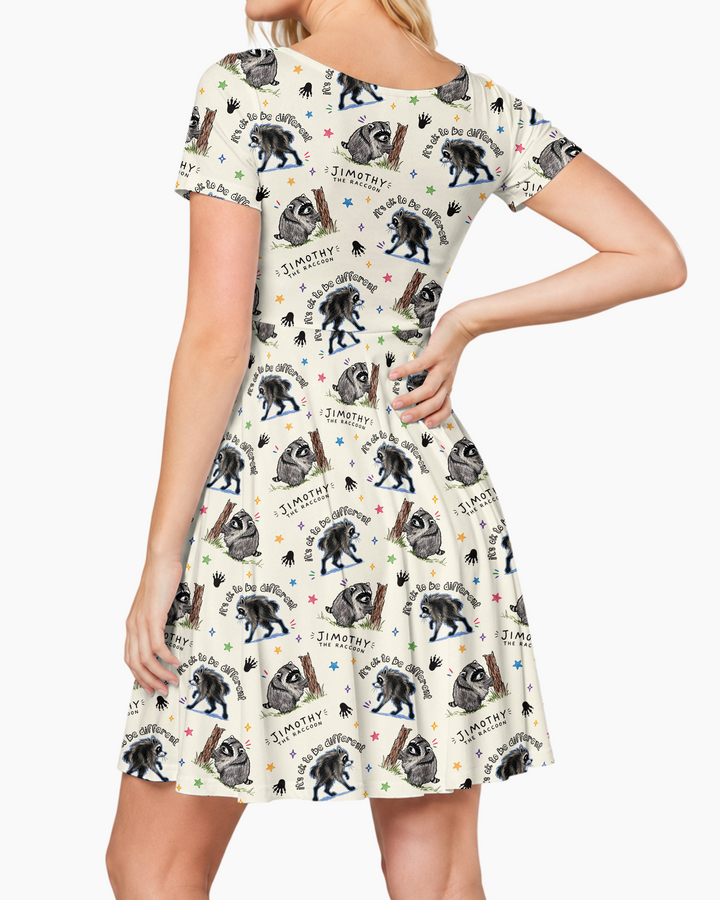 Vorlage Bambus Twirl Kleid