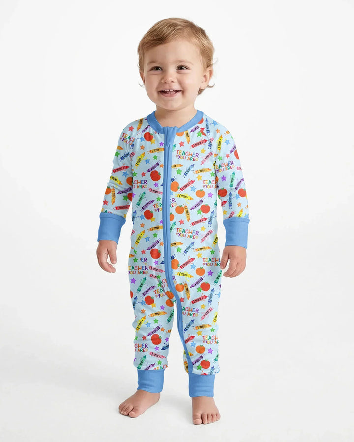 Gerippte Babykleidung mit individuellem Foto - Weich &amp; Skizzenhaft