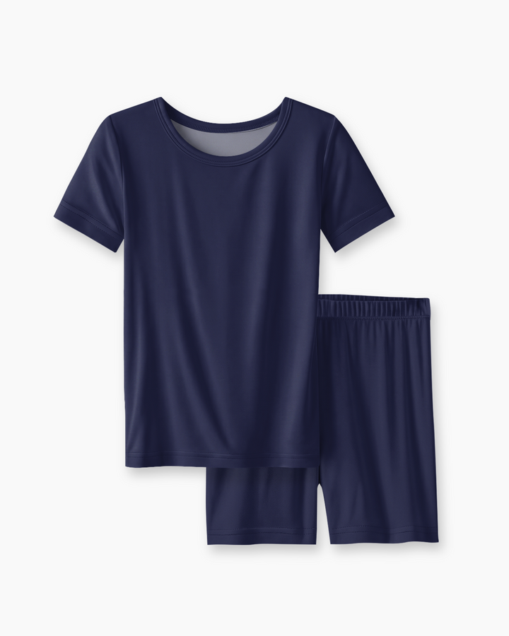 Zweiteiliges, kurzärmliges Pyjama-Set mit Marienkäfern