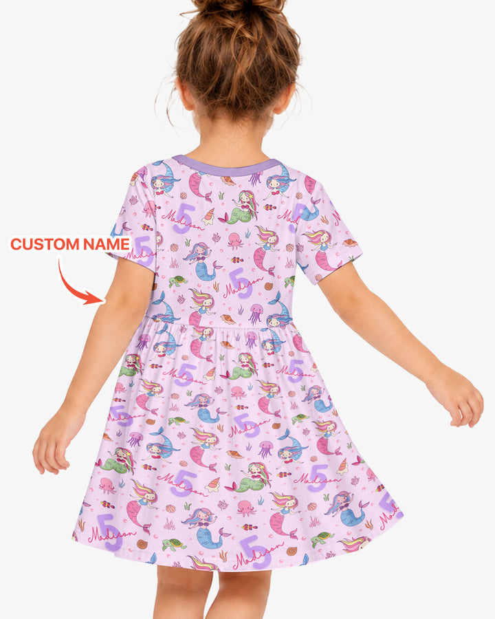 Vorlage Bambus Twirl Kleid