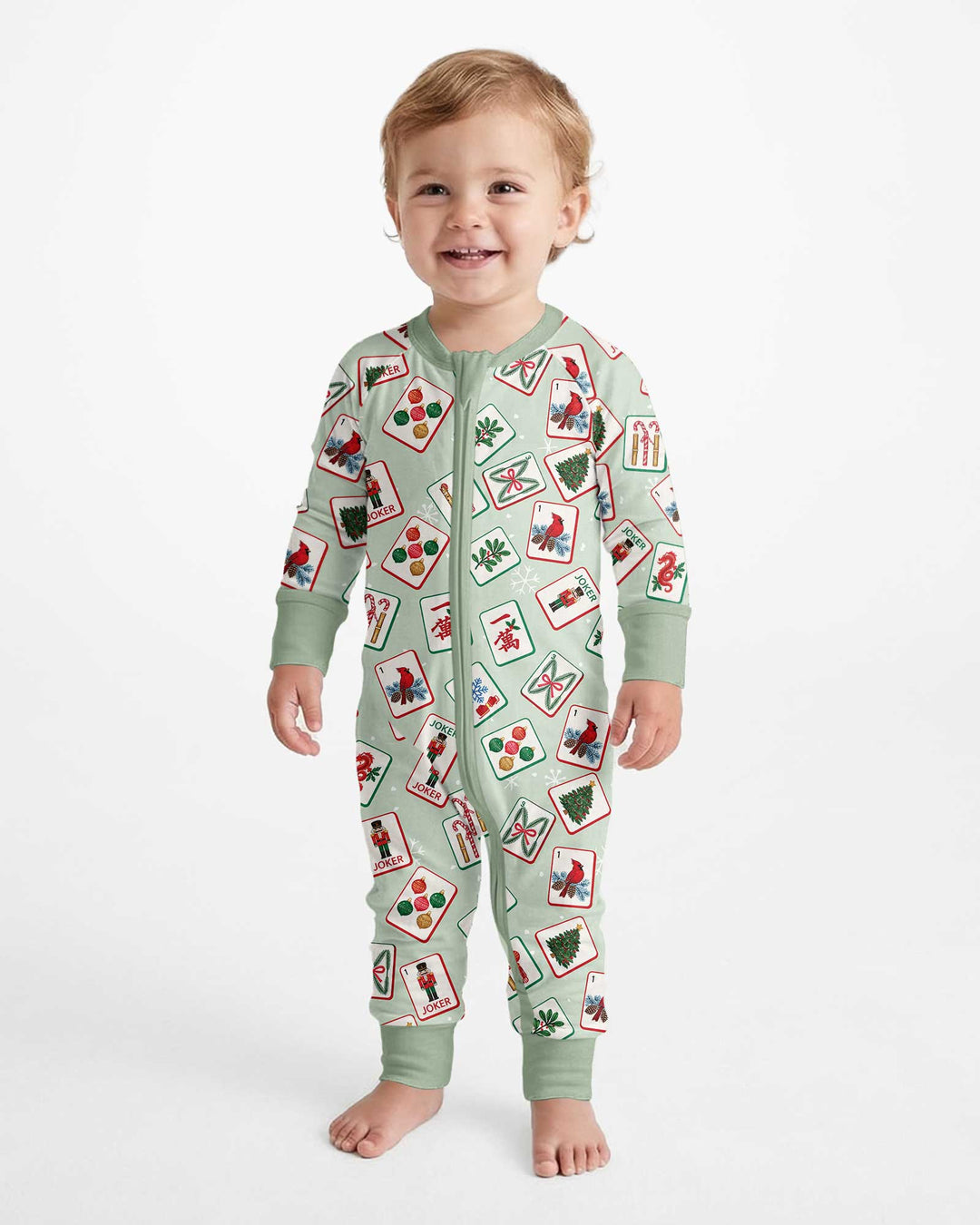 Christmas Mahjong  Bamboo Convertible Zippy