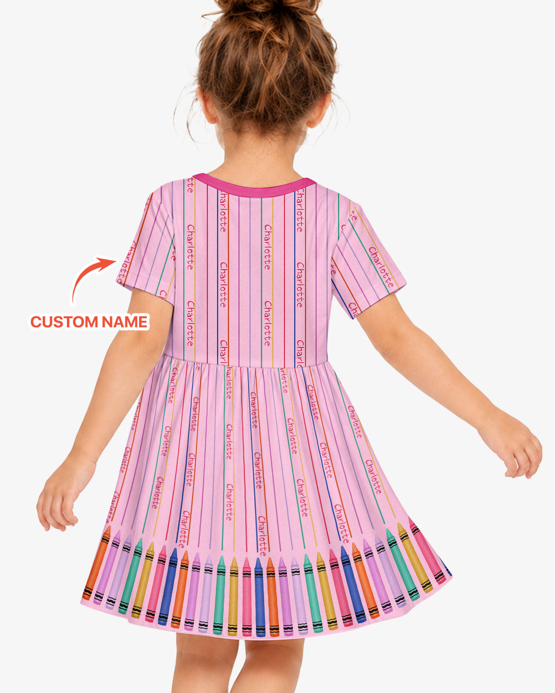 Vorlage Bambus Twirl Kleid