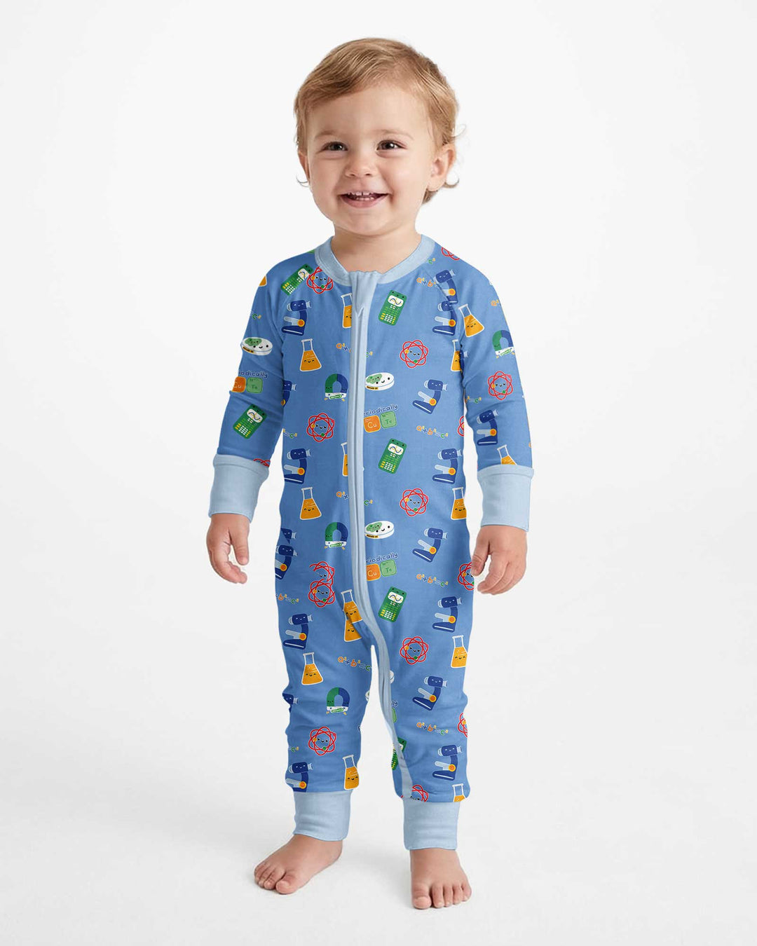 Gerippte Babykleidung mit individuellem Foto - Weich &amp; Skizzenhaft