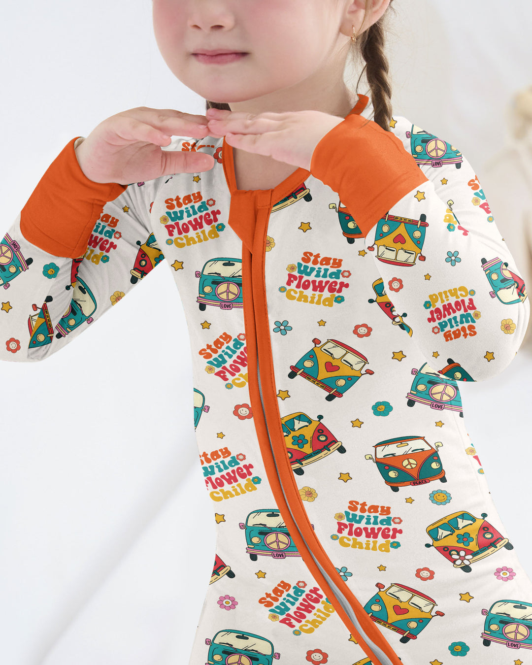 Gerippte Babykleidung mit individuellem Foto - Weich &amp; Skizzenhaft