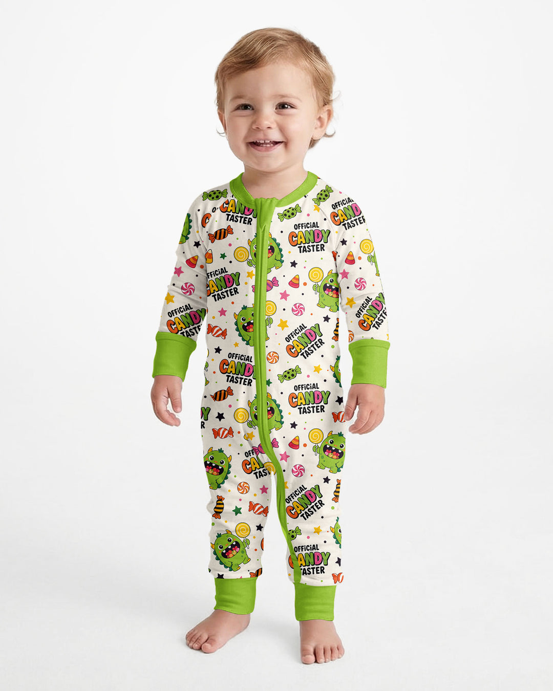 Halloween Official Candy Tester Bamboo Convertible Zippy