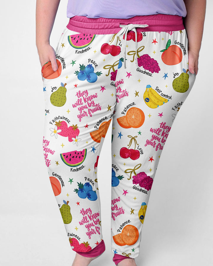 They Will Know You By Your Fruits Bamboo Women Pajama Set