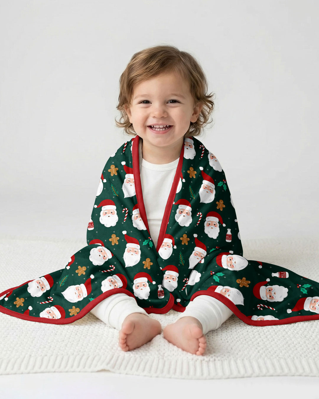 Christmas Sweet Santa Bamboo Blanket